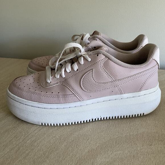 Nike Court Vision Alta Platform Sneakers - Picture 1 of 10